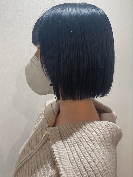 くびれのあるショートボブの作品